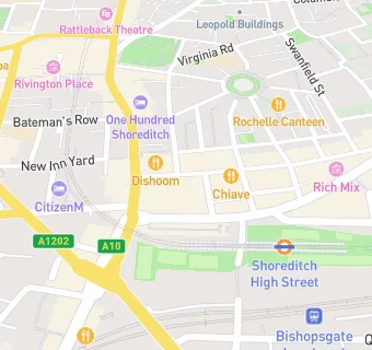 map for Soho Works