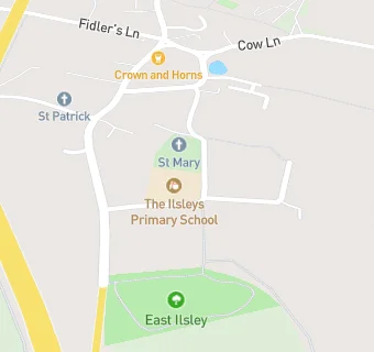 map for The Ilsleys Primary School