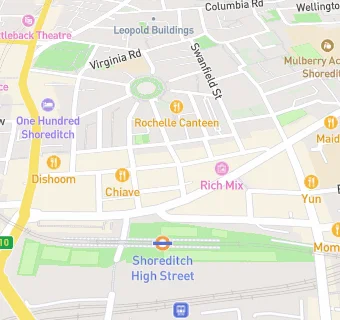 map for Cecconi's Shoreditch