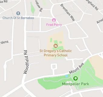 map for St Gregory's Catholic Primary School Breakfast Club