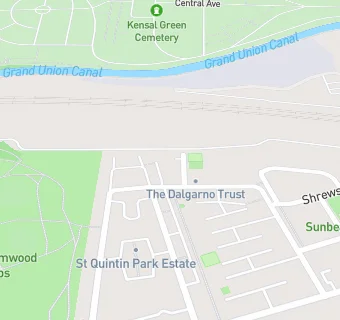 map for The Dalgarno Neighbourhood Trust LTD