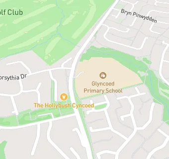 map for Glyncoed Primary Breakfast Scheme