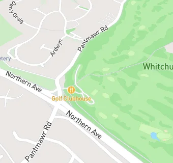 map for Whitchurch Golf Club