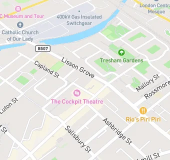 map for Lisson Grove Health Centre