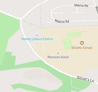 map for Gillotts School