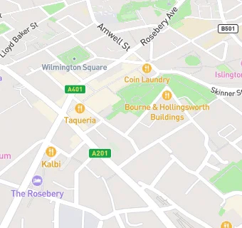 map for Clerkenwell Medical Practice