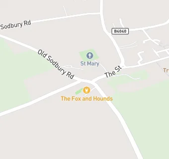 map for Fox And Hounds Inn