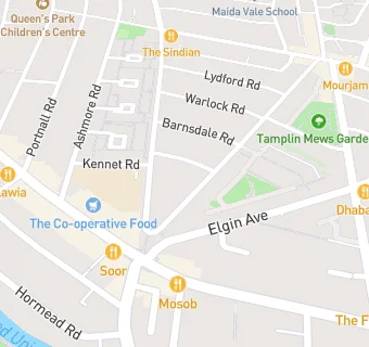 map for Maida Vale Dental Practice