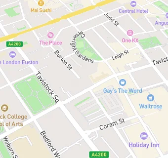 map for Camden Chinese Community Centr