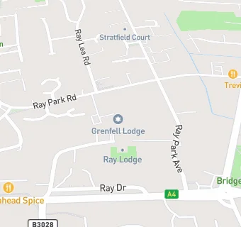 map for Maidenhead Synagogue