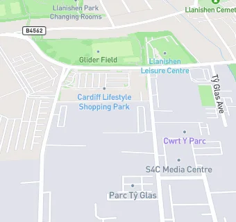 map for Ramp World Cardiff