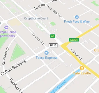 map for The Eagle Public House