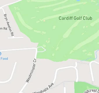 map for Cardiff Golf Club