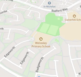 map for Wellesley Primary School