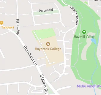 map for Haybrook College