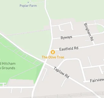 map for The Olive Tree