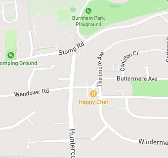 map for Happy Chef