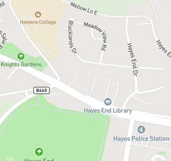 map for Carpenters Arms