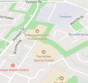 map for The Hollies School Breakfast Club