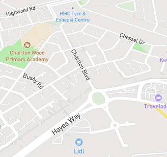 map for Charlton Hayes Local