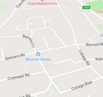 map for Belmont Stores