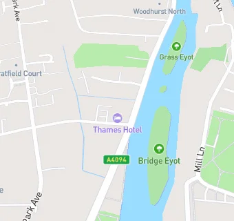 map for Thames Hotel