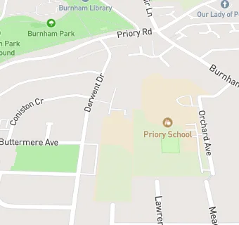 map for Our Lady of Peace Catholic Primary and Nursery School