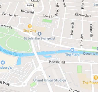 map for Kensal House Nursery