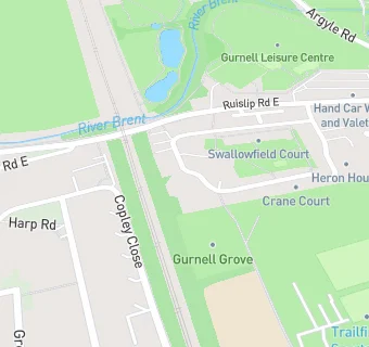 map for Gurnell Grove Community Centre