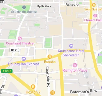 map for The Frog Hoxton