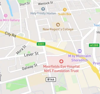 map for City Road Medical Centre