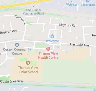 map for Thamesview Dental Surgery