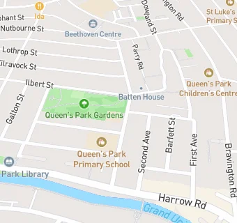 map for The St Marylebone Church of England Bridge School