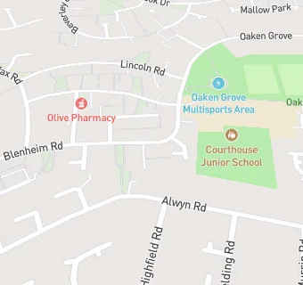 map for Cater Link Ltd At Courthouse Junior School