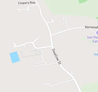 map for Evreham County Secondary School