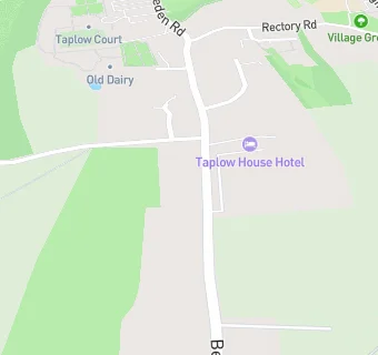 map for Taplow House Hotel