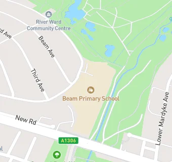 map for Beam Primary School