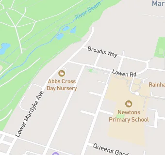 map for Mardyke Community Centre