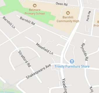 map for Yeading Court Surgery