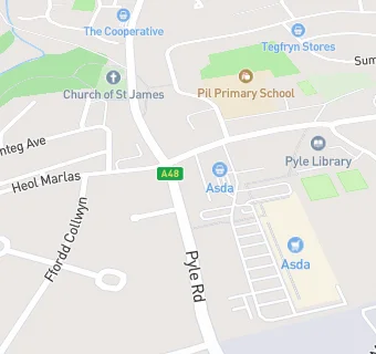 map for Pyle Stores