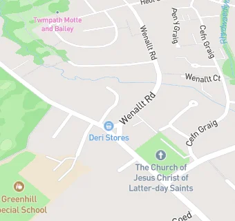 map for Deri Stores