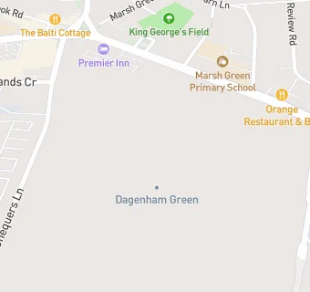 map for Ford Dagenham Autotech - satellite to DDC