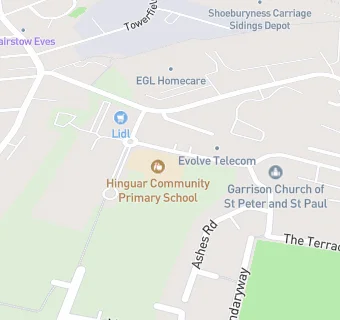 map for Hinguar Primary School And Nursery