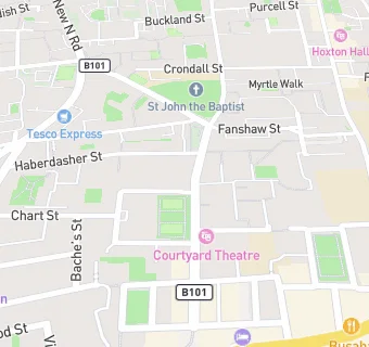 map for Shopping Tree Hoxton