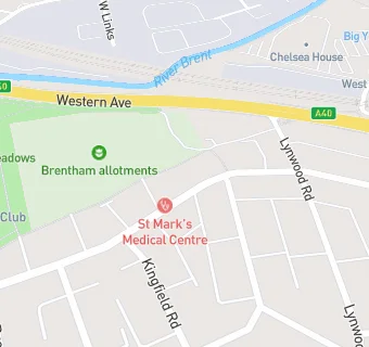 map for Brunswick Surgery