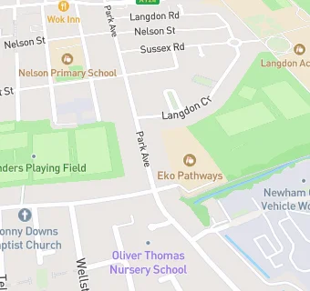 map for Lansbury School