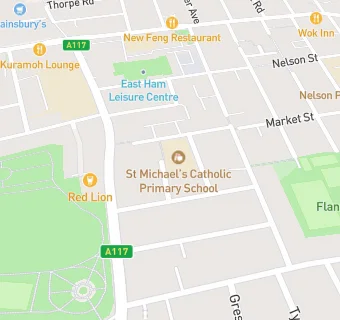 map for St Michael's Catholic Primary School