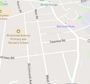 map for Shoebury Pharmacy West Road