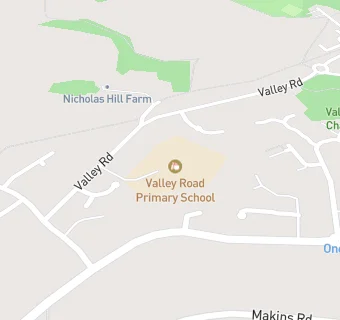 map for Valley Road School