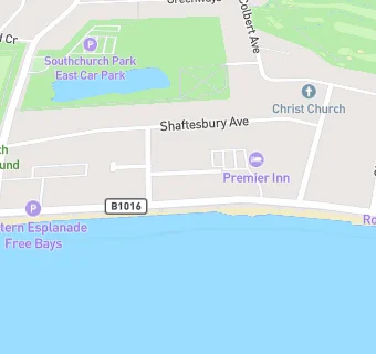 map for Halfway House Toby Carvery (Thorpe Bay)